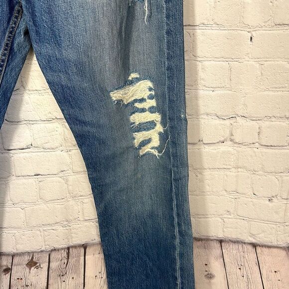 Levi’s Mens 508 Regular Taper Distressed Jeans size W36 x L32 - Picture 4 of 12